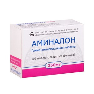 Аминалон таблетки
