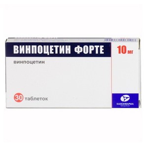Винпоцетин Форте таблетки