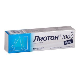 Лиотон 1000 гель