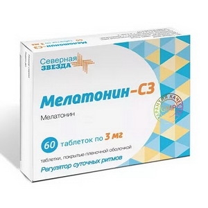 Мелатонин-СЗ таблетки