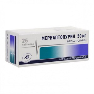 Меркаптопурин таблетки