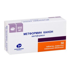 Метформин Канон таблетки