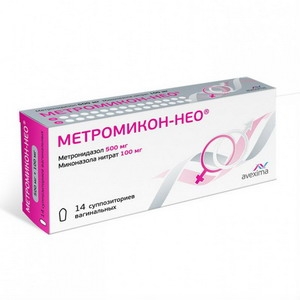 Метромикон-Нео суппозитории