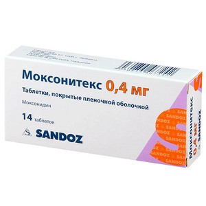 Моксонитекс таблетки