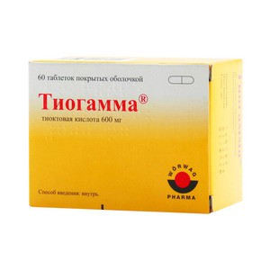 Тиогамма таблетки