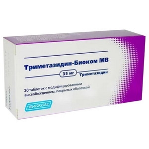 Триметазидин-Биоком МВ таблетки