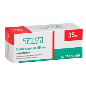 Триметазидин МВ-Тева таблетки