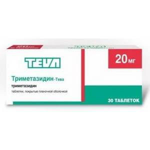 Триметазидин-Тева таблетки