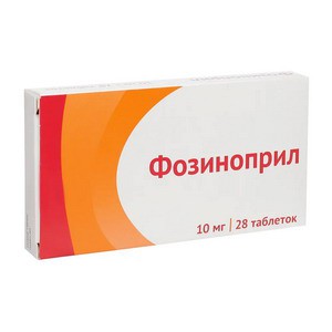 Фозиноприл таблетки