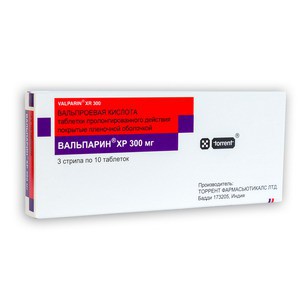 Вальпарин ХР таблетки