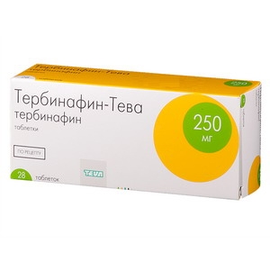 Тербинафин-Тева таблетки
